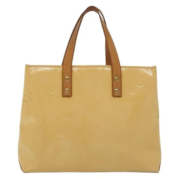 LOUIS VUITTON Monogram Vernis Reade PM Bag Marshmallow Pink Auth - Picture 2 of 16